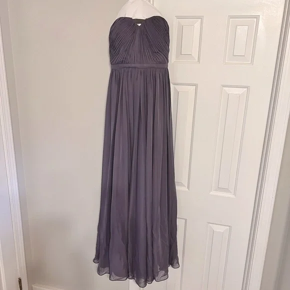 black bridesmaid dresses long sleeve Long Sleeve Ruched A-Line Maxi Dress with Square Neck
